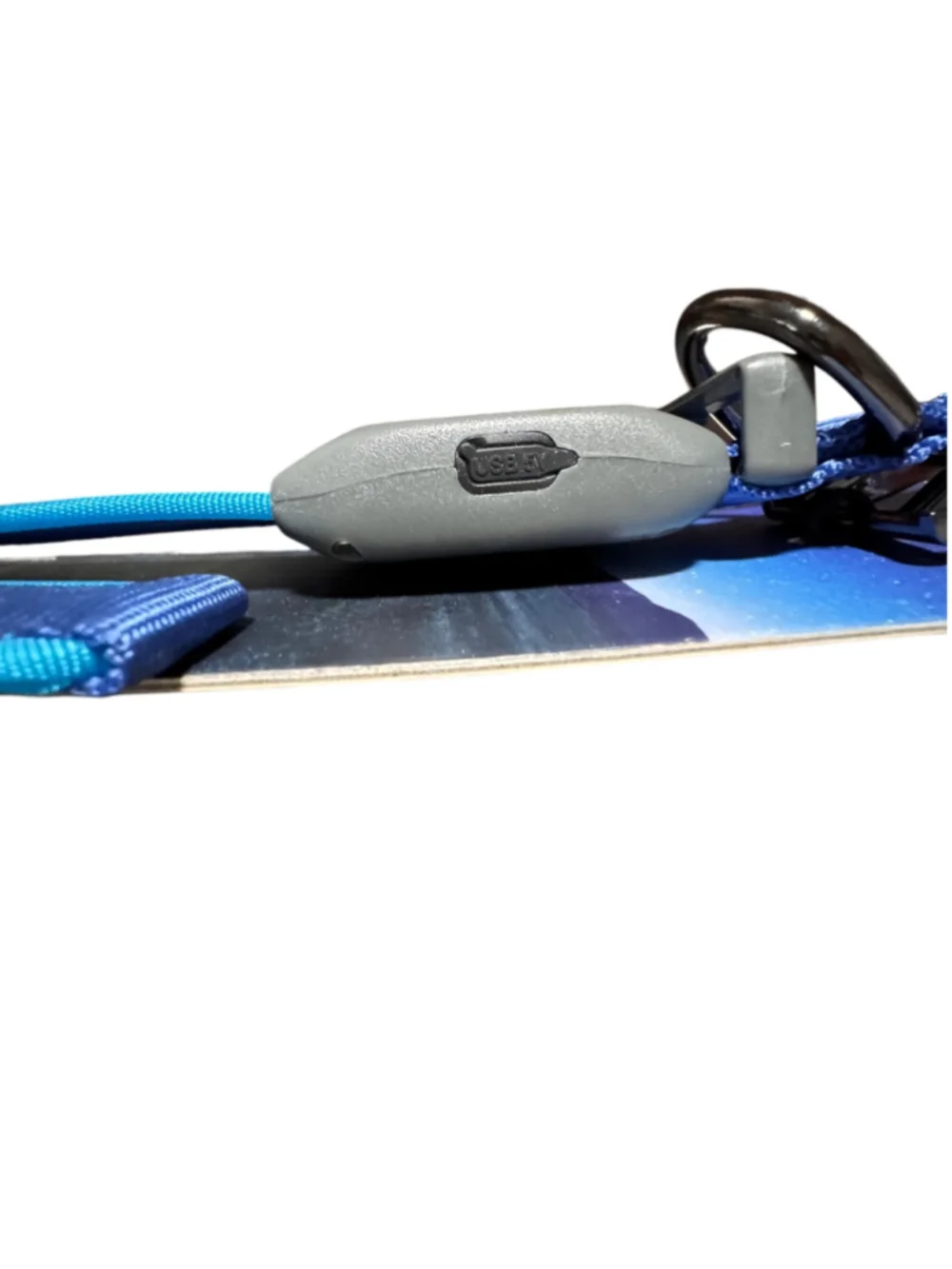 Nite Ize Rechargeable LED Dog Collar Size S Blue, Micro USB